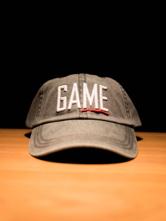 GAME Hat - Charcoal Grey