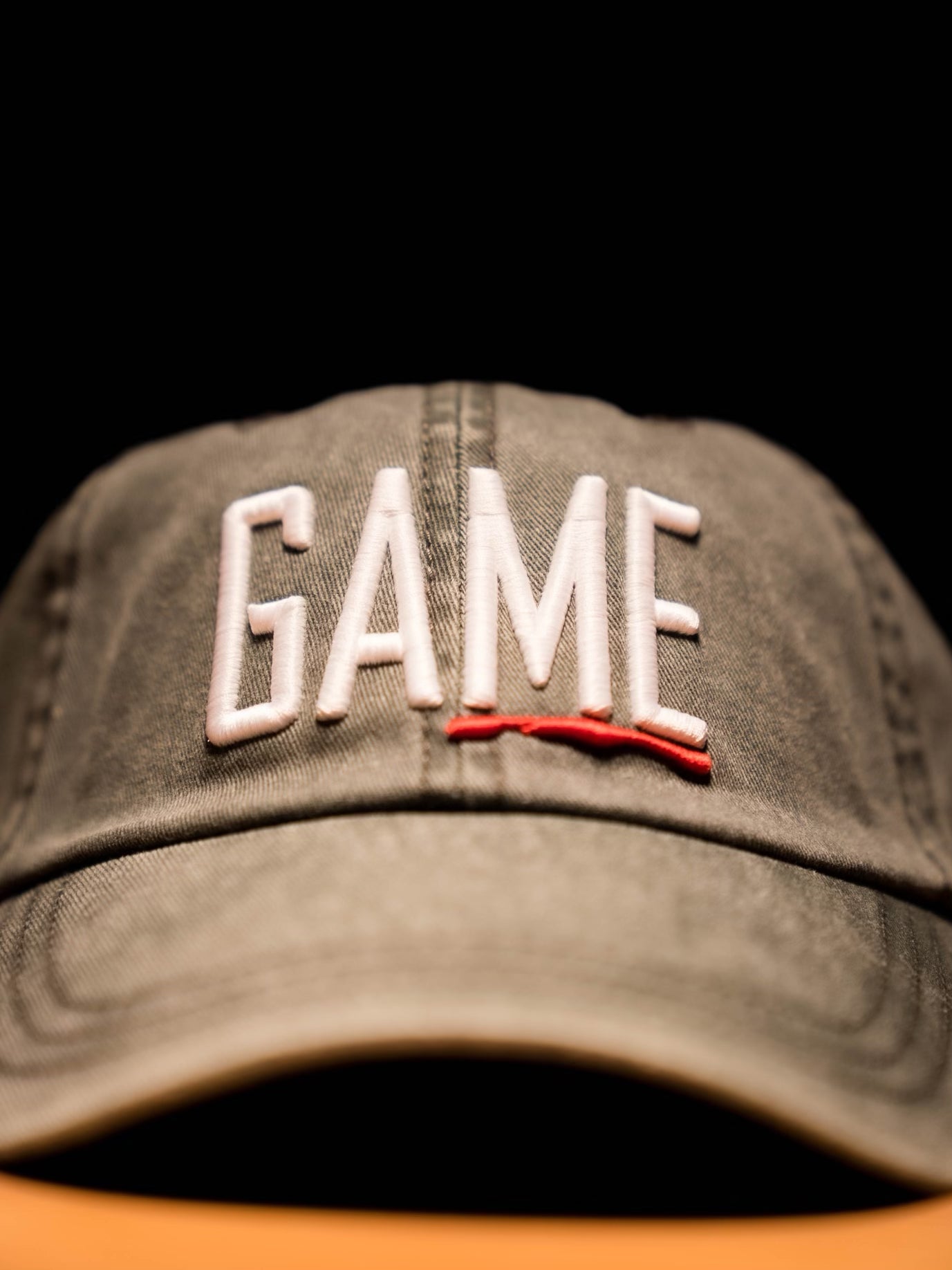 GAME Hat - Charcoal Grey